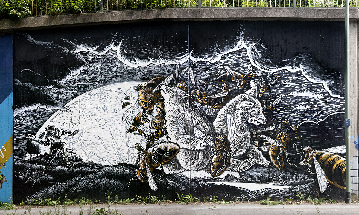 Bärenstark (2013, 4 x 9 m)