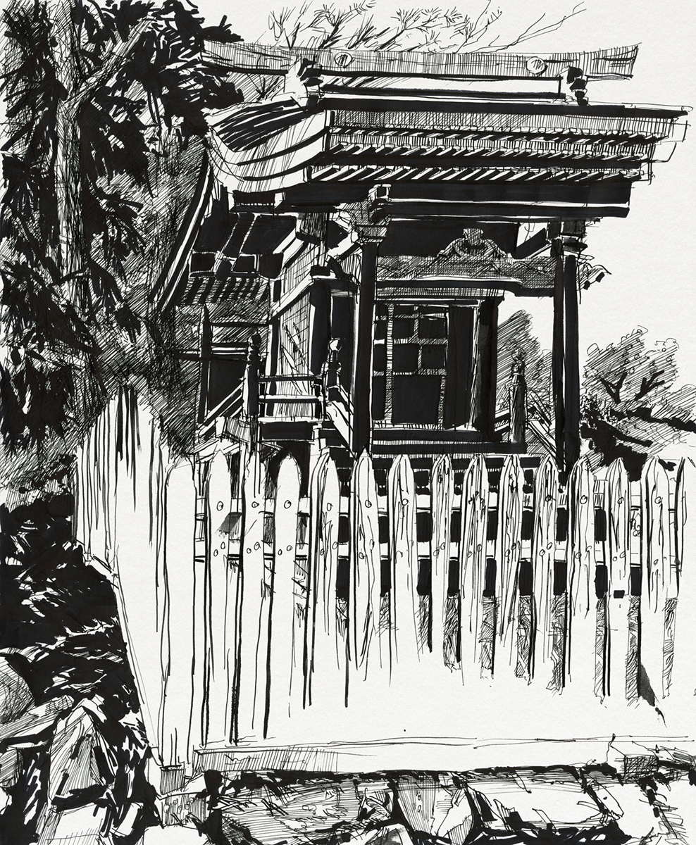 Pavillion im Botanischen Garten, Brooklyn
