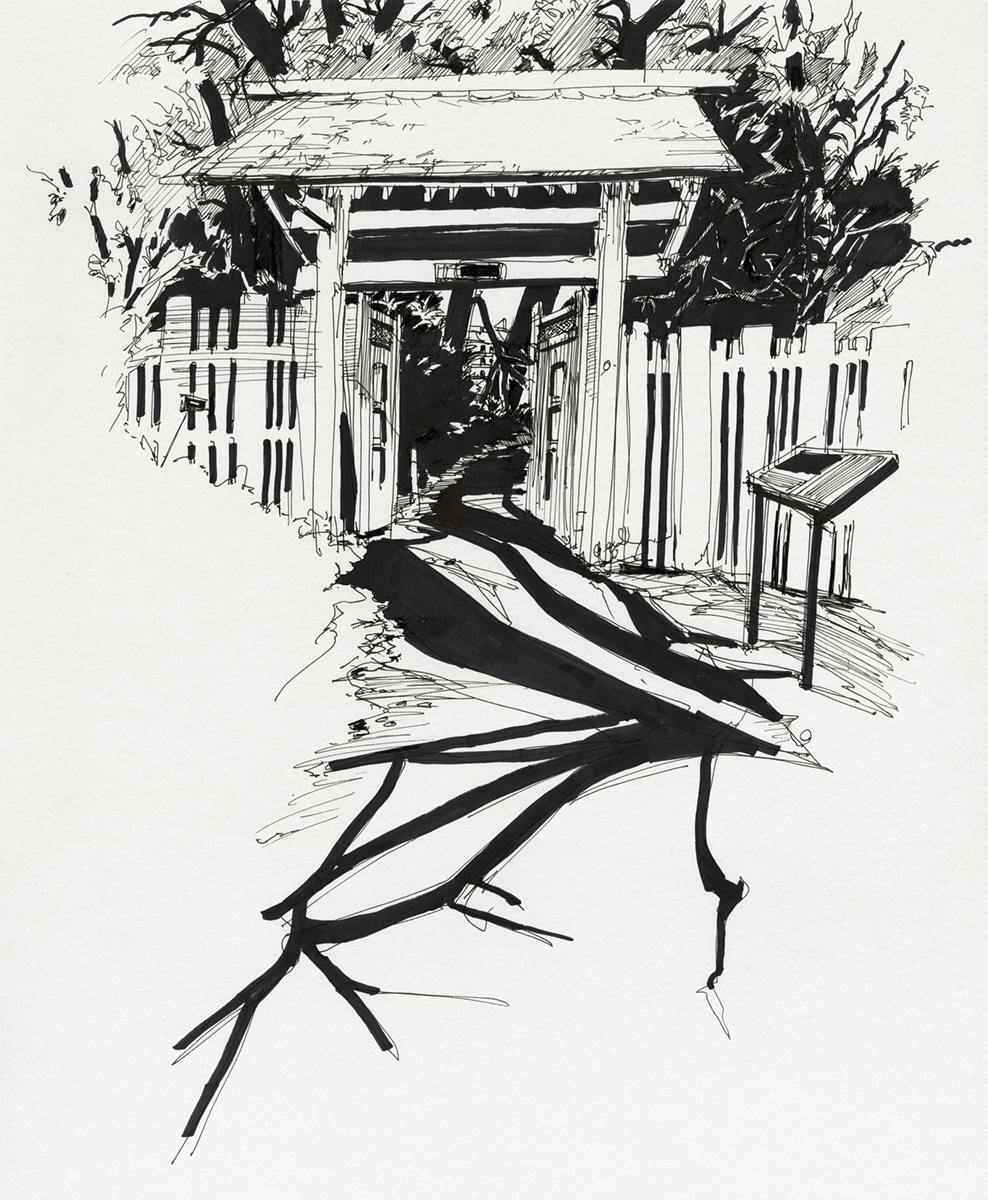 Eingang zum Botanischen Garten, Brooklyn